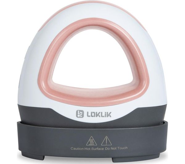 Loklik Impress Mini Auto Heat Press Starter Bundle Romance Pink