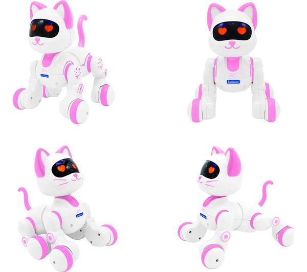 LEXIBOOK Power Kitty Robot Cat - White & Pink - KIT01 - Currys
