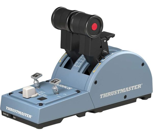 An image of THRUSTMASTER Airbus Editon TCA Quadrant - Blue