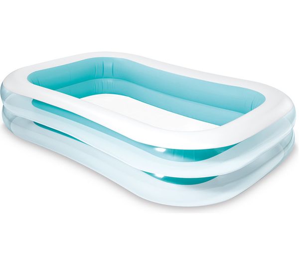Intex Swim Center Inflatable Family Pool Green White