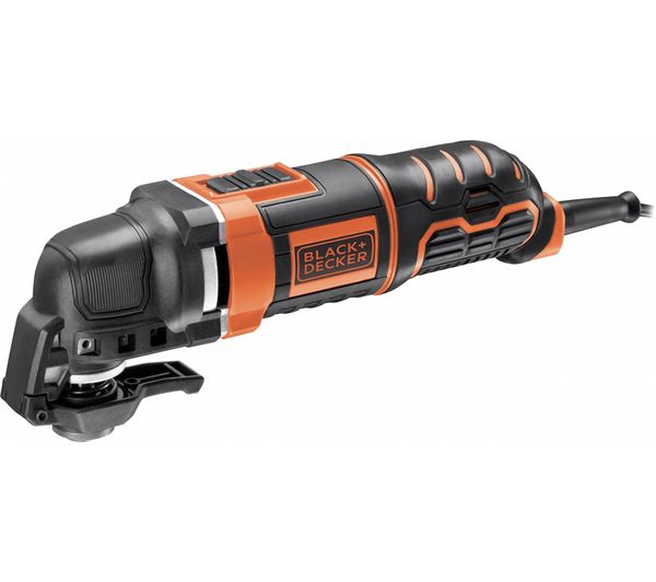 Black Decker Electric Oscillating Multi Tool Black Orange