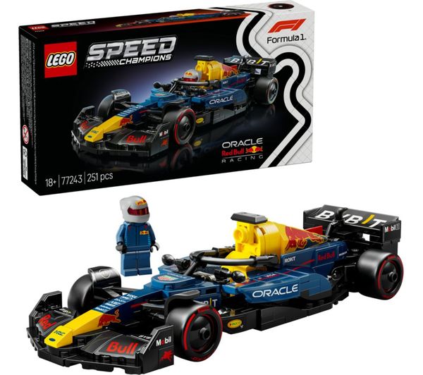 Lego Speed Champions 77243 Red Bull Racing Rb20 F1 Race Car Set For Adults
