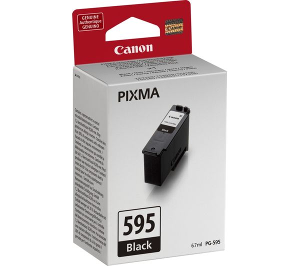 An image of CANON PG-595 Black Ink Cartridge