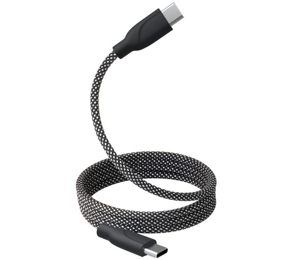 An image of GOJI Braided Magnetic USB Type-C Cable - 1 m, Black
