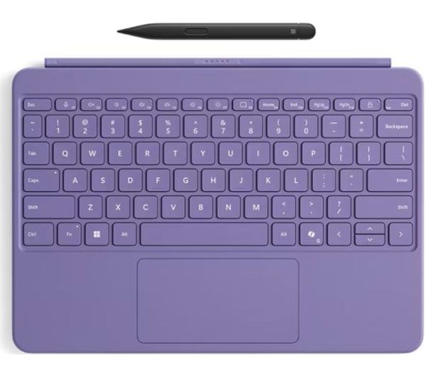 MICROSOFT Surface Pro Typecover & Surface Slim Pen 2 Bundle - Violet
