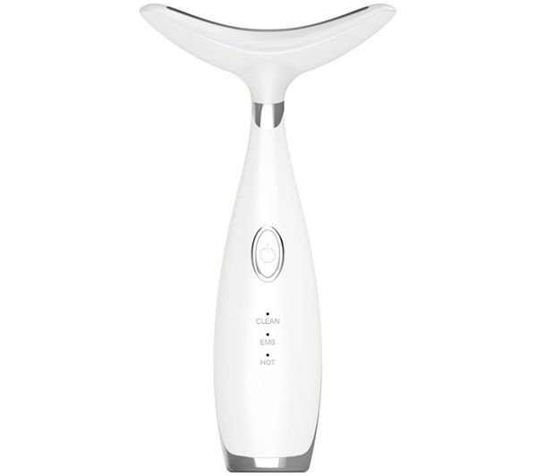 An image of LOVE MY SKIN LMS-FNSD Handheld Face & Neck Sculpting Device - White
