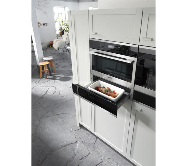 Buy MIELE ESW6214 Warming Drawer Stainless Steel Free Delivery Currys