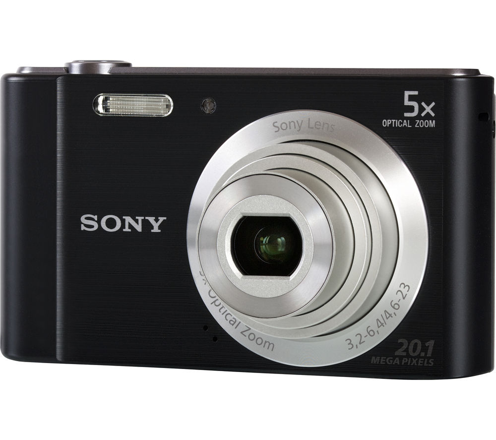 SONY W800 Compact Camera - Black