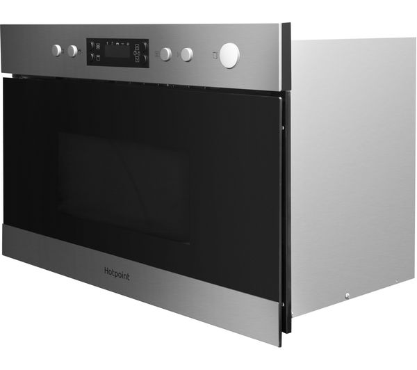 Buy HOTPOINT MN 314 IX H Builtin Microwave with Grill Stainless Steel Free Delivery Currys