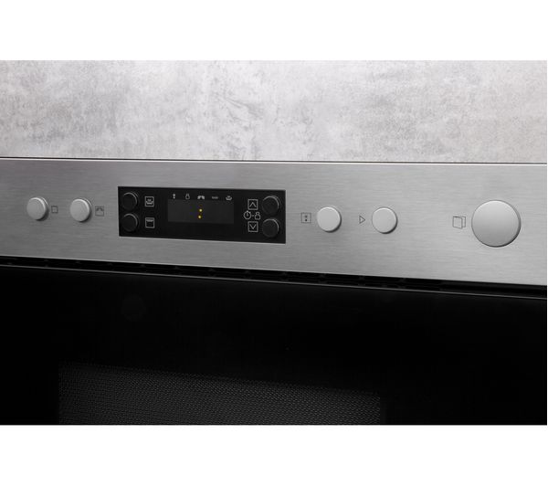 hotpoint mn314ixh built in microwave with grill