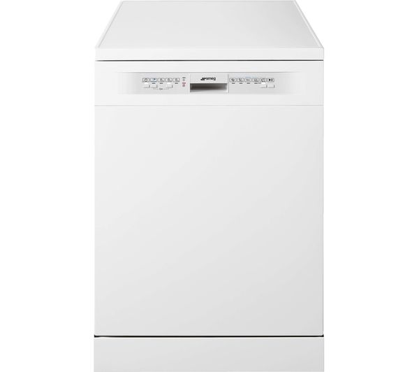 SMEG DFD6133WH-2 Full-size Dishwasher - White, White