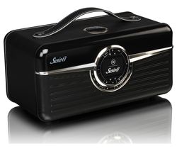 VQ Susie-Q Portable DAB+ Smart Bluetooth Radio - Black