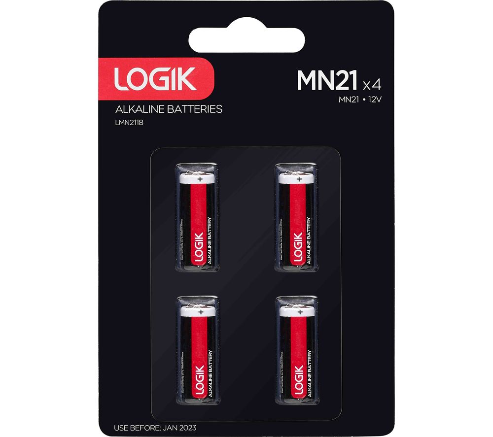 LOGIK LMN2118 MN21 Batteries - Pack of 4