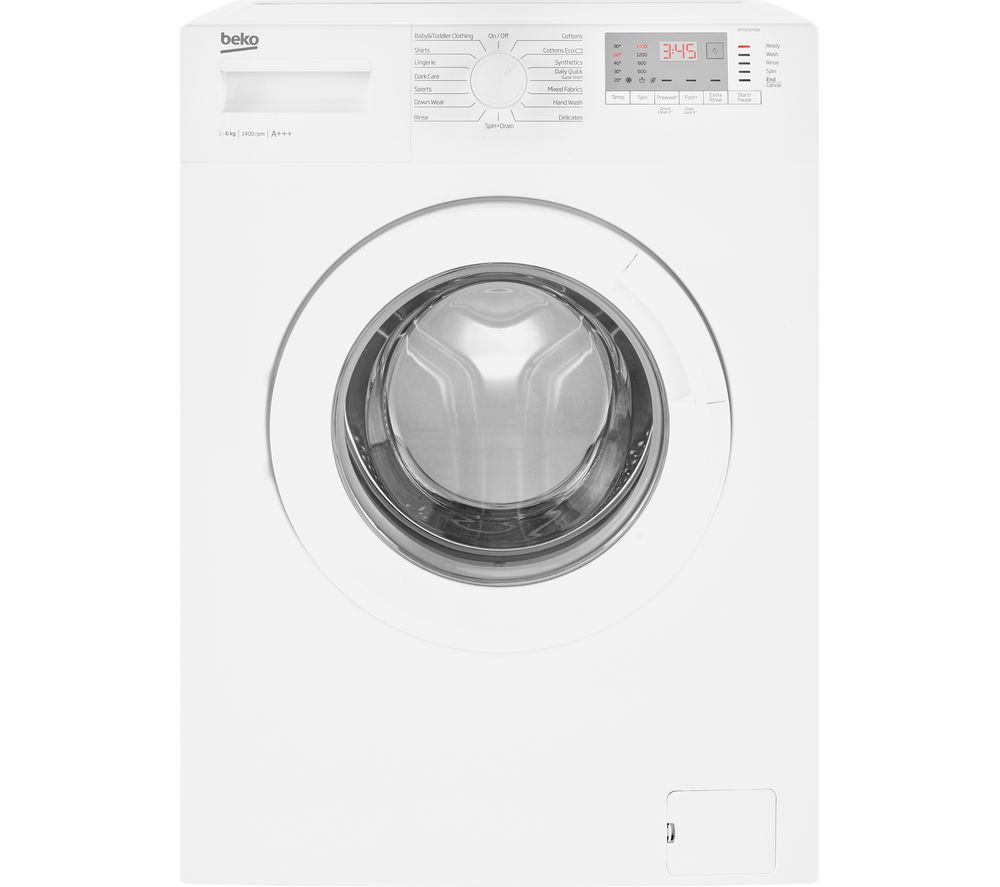 BEKO WTG641M1W 6 kg 1400 Spin Washing Machine – White, White