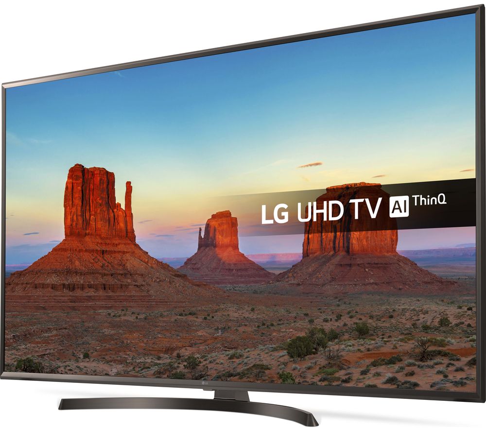 65″  LG 65UK6470PLC Smart 4K Ultra HD HDR LED TV, Gold