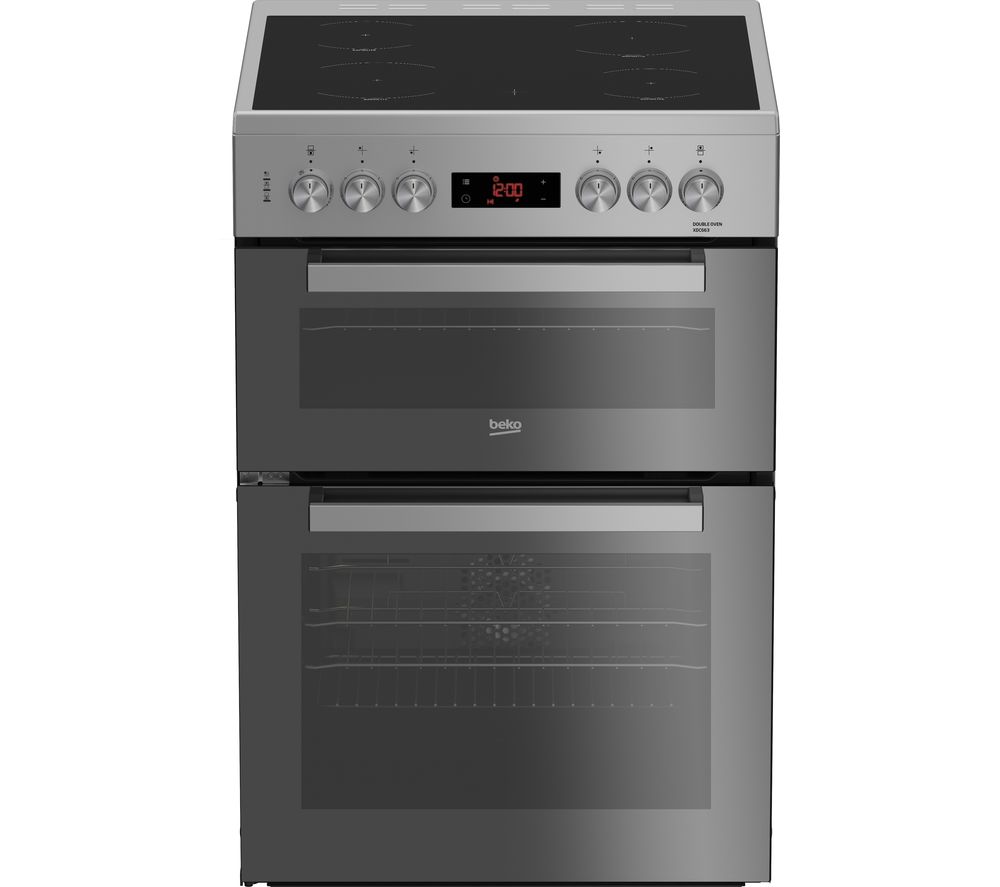 silver and black electric cooker