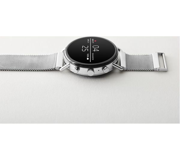 4013496047172 SKAGEN Falster 2 Smartwatch Silver Metal Strap Currys Business