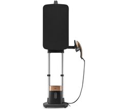 TEFAL IXEO QT1020 All-in-One Upright Garment Steamer - Black & Copper
