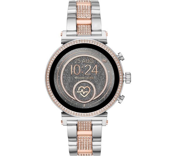 MICHAEL KORS Access Sofie Heart Rate MKT5064 Smartwatch Silver Rose Gold 4013496438505 Currys Business