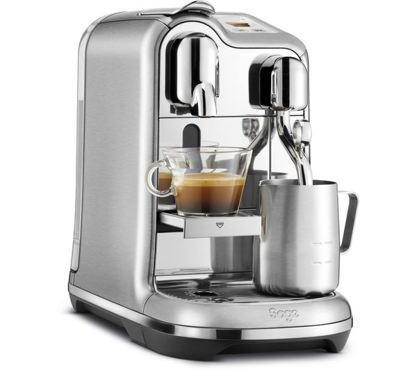 Nespresso By Sage Creatista Pro Sne900bss Coffee Machine Silver