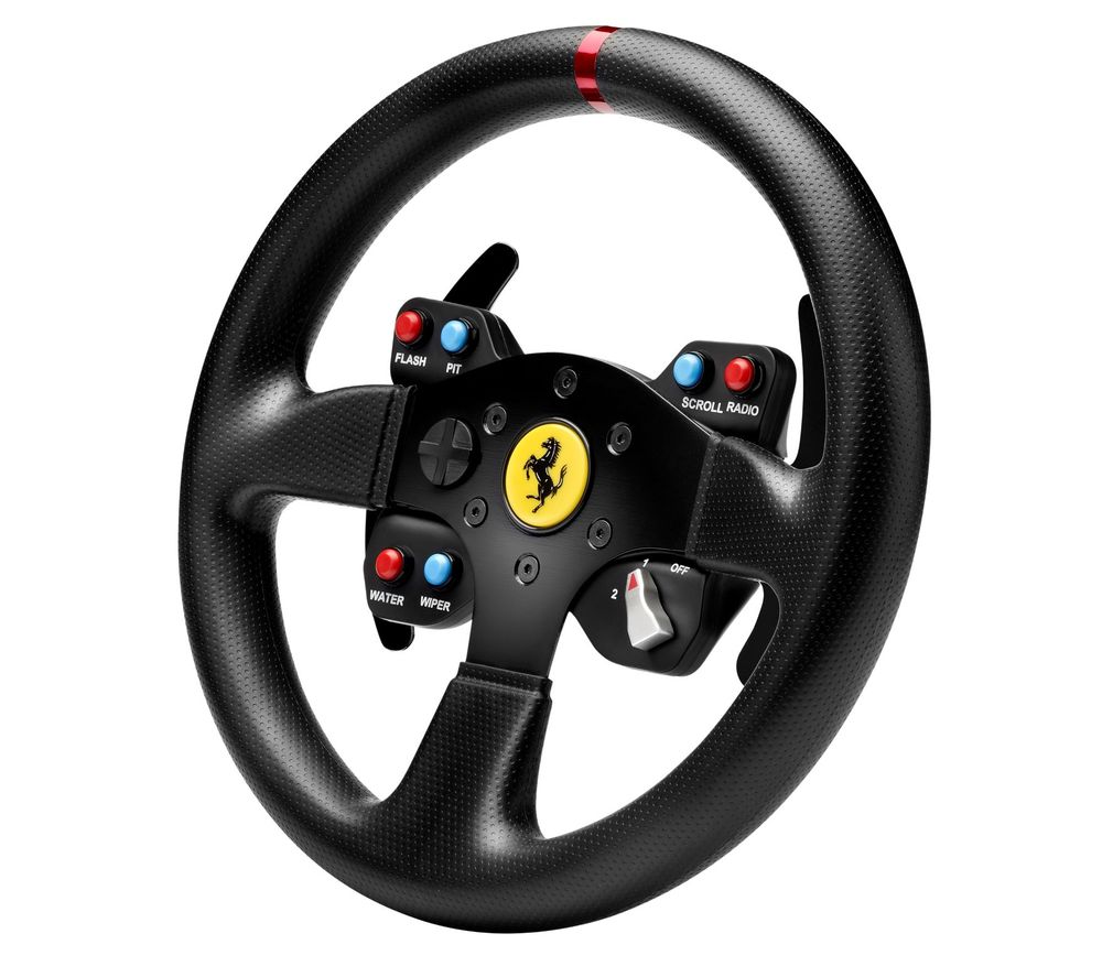 THRUSTMASTER Ferrari GTE Wheel Add On - Black, Black