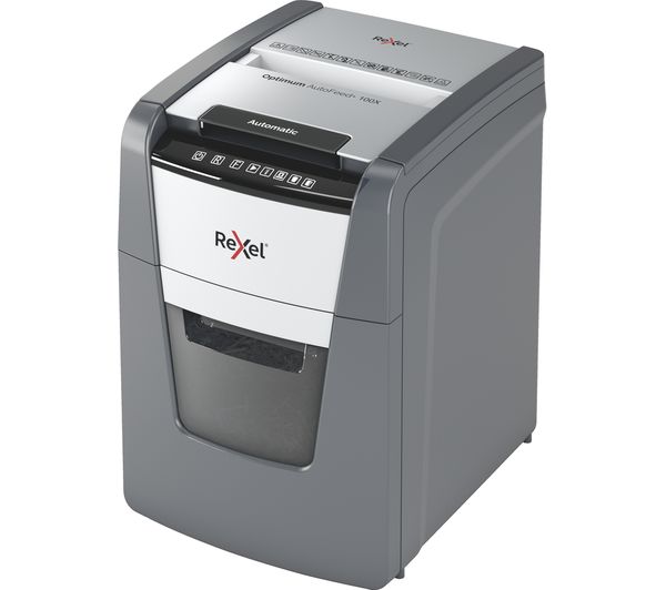 Rexel Optimum Autofeed 100x Cross Cut Paper Shredder