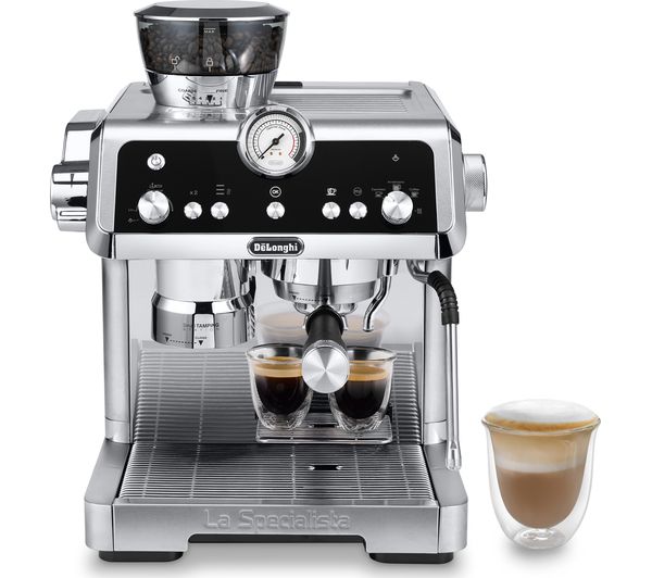 Image of DELONGHI La Specialista Prestigio EC9355.M Bean to Cup Coffee Machine - Silver