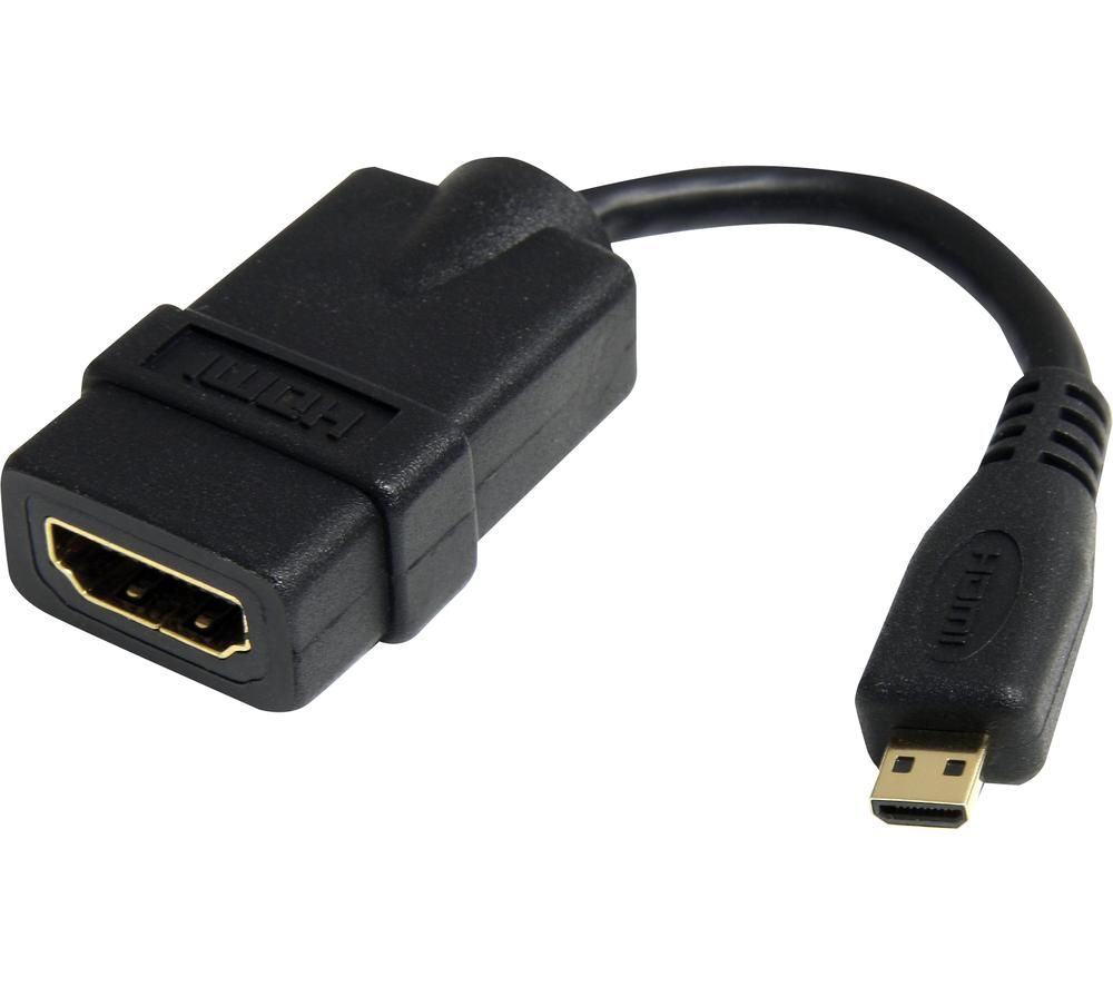 Buy STARTECH HDADFM5IN Micro HDMI to HDMI Adapter Free Delivery Currys