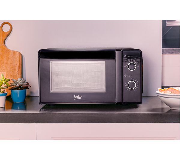 8910913200 - BEKO MOC20100BFB Compact Solo Microwave - Black - Currys ...