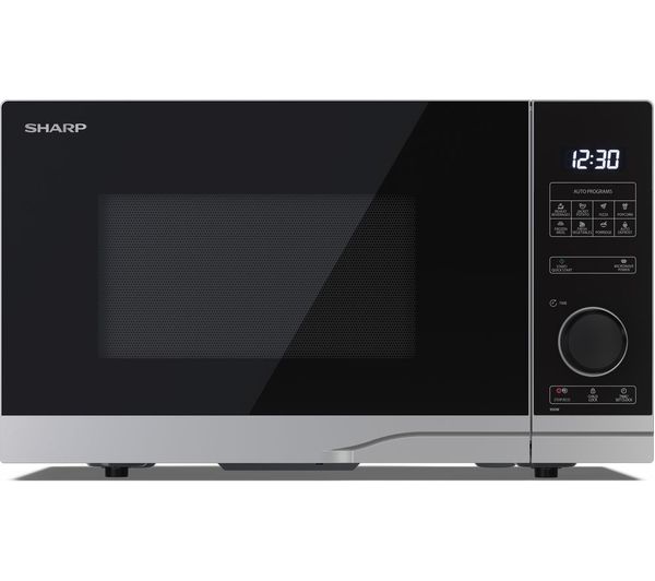 Sharp Yc Ps254au S Solo Microwave Silver