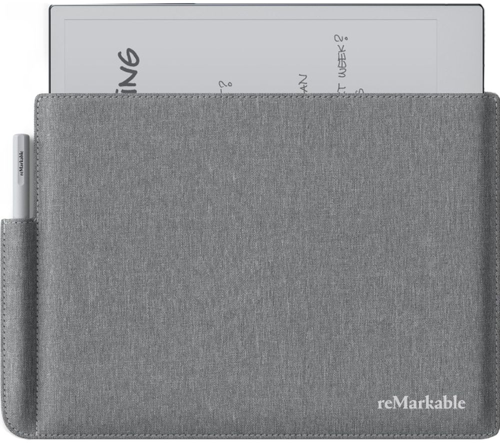 Polymer Weave Folio Case - Grey