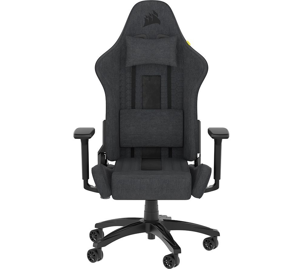 TC100 RELAXED Gaming Chair - Grey & Black