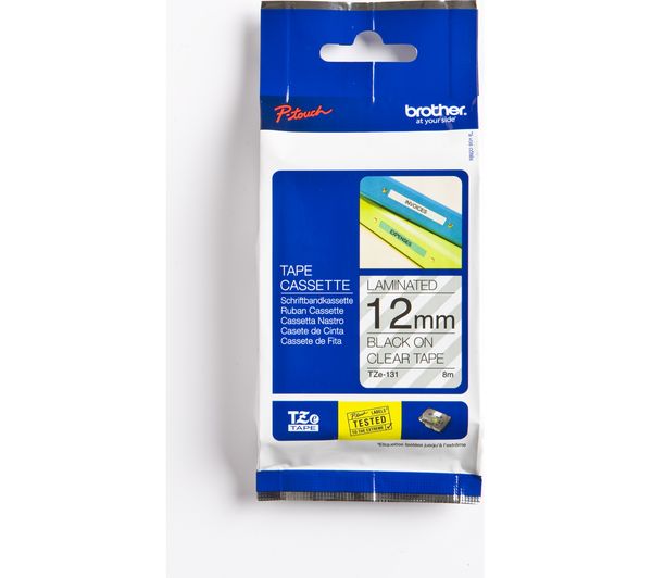 BROTHER TZE131 12 mm Blank Cassette Tape