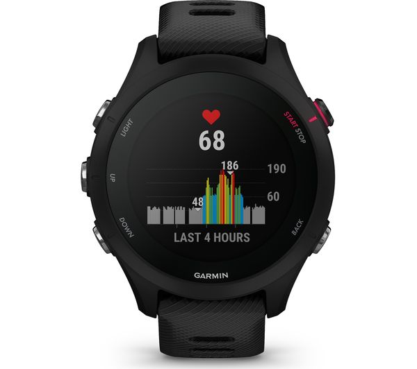 Garmin Forerunner 255S Music ガーミン　ブラック GARMIN Forerunner 255S Music Sports Watch - Black, 41 mm - 010