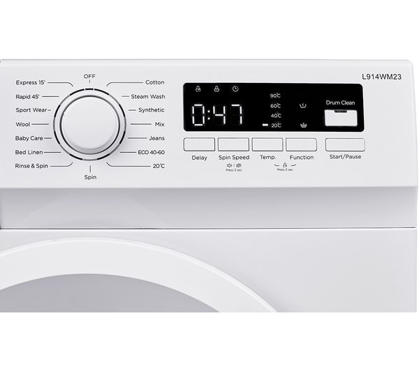  LOGIK L914WM23 9 kg 1400 Spin Washing Machine White Currys Business