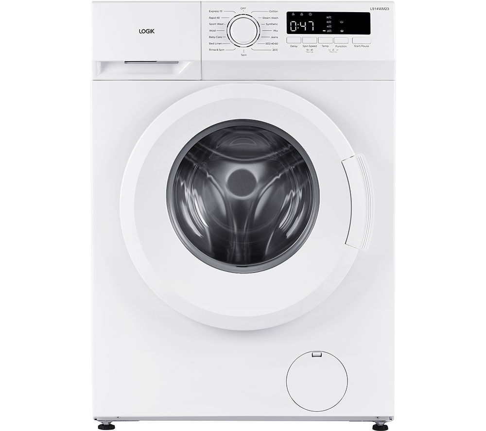 L914WM23 9 kg 1400 Spin Washing Machine - White