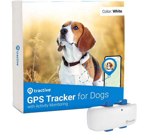Image of TRACTIVE DOG 4 GPS Tracker & Activity Monitor - White