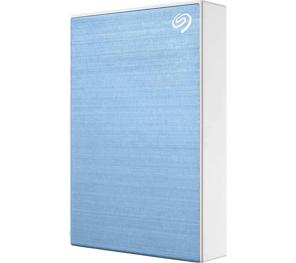 One Touch Portable Hard Drive - 4 TB, Blue