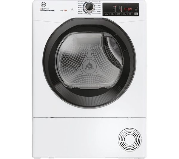 Hoover H Dry 350 Hre H9a3tbe 80 N Wifi Enabled 9 Kg Heat Pump Tumble Dryer White
