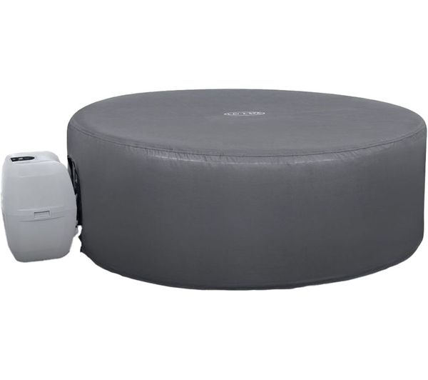 Lay Z Spa Bw60331 Xxl Round Thermal Hot Tub Cover Grey