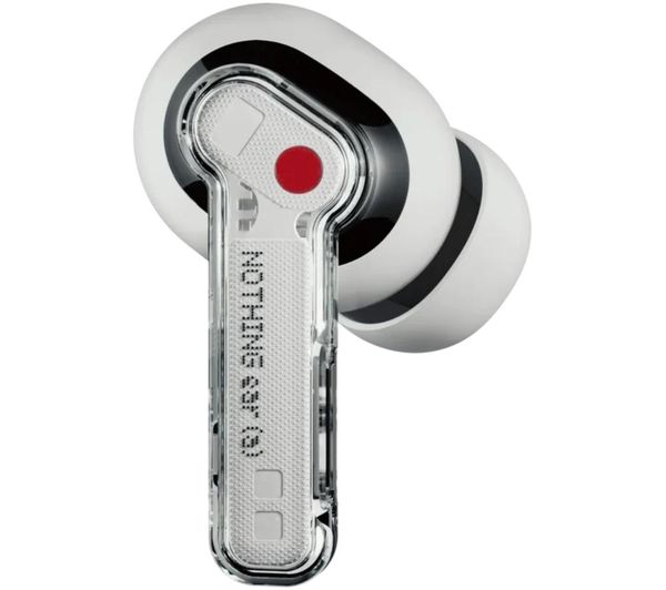 NOTHING Ear (a) Wireless Bluetooth Noise-Cancelling Earbuds - White ...