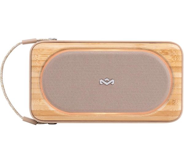 House Of Marley Roots Solar Portable Bluetooth Speaker Cream