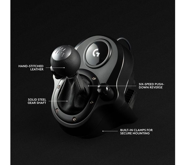 LOGITECH G923 Racing Wheel, Pedals & Driving Force Shifter - PS4