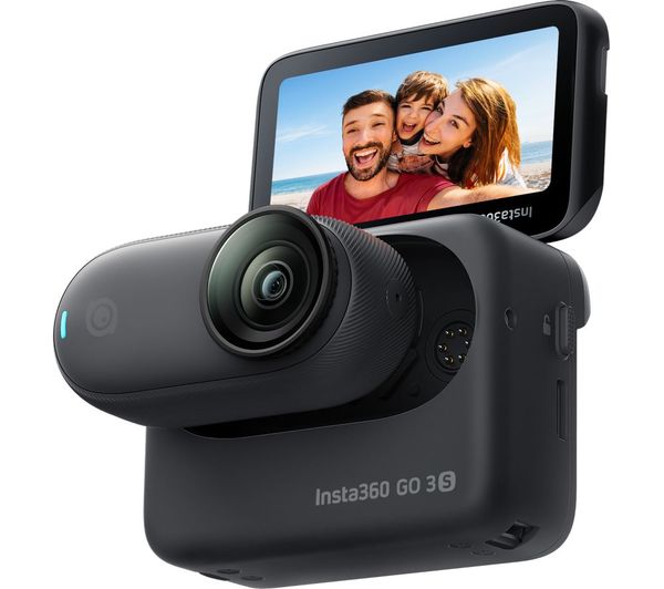 INSTA360 GO 3S 4K Ultra HD Action Camera - 64 GB, Black