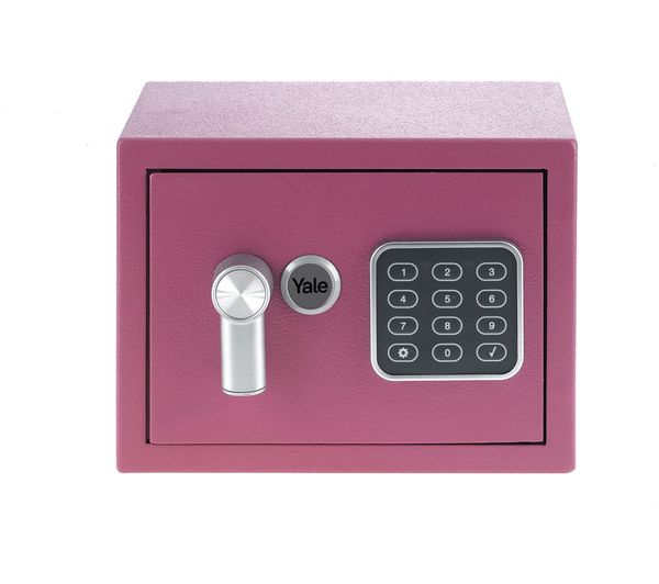 YALE Value Safe - Mini, Pink