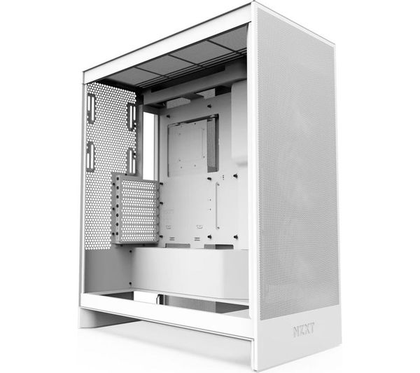 Nzxt H7 Flow Atx Mid Tower Pc Case White