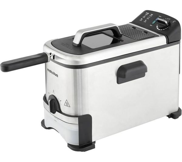 Morphy Richards Filter Pro 482001 Deep Fryer Black Silver