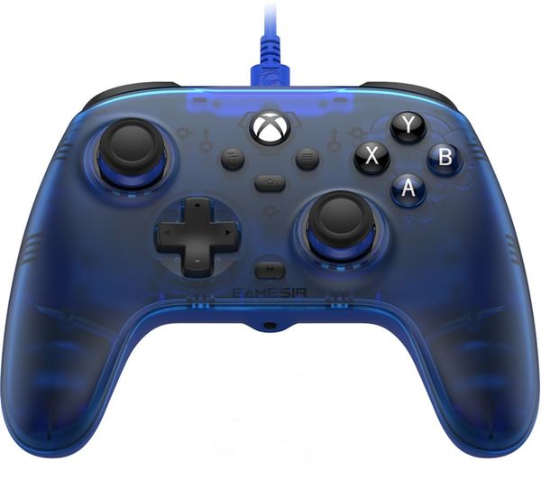 An image of GAMESIR T7 Wired Gaming Controller for Xbox One & Series X|S - Sapphire Blue