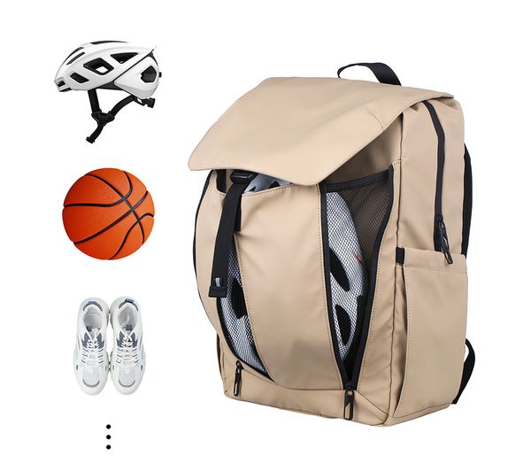 An image of SANDSTROM Erice S15WPBPBG26C 15.6" Laptop Backpack - Biege