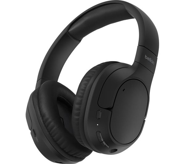 An image of BELKIN SoundForm Surround Wireless Bluetooth Headphones - Black